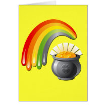 POT OF GOLD AND RAINBOW CARDS