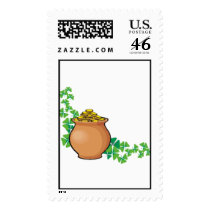 Pot of Gold postage by muenks3 Pot of Gold postage