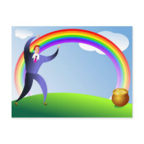 pot of gold postcards