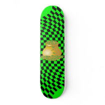 Pot of gold skateboard deck by mantisgraffix Pot of gold skateboard deck