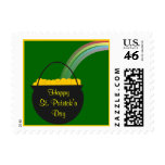 Pot Of Gold St. Patrick's Day Postage