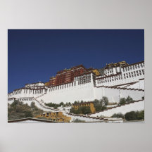 Potal Palace in Lhasa, Tibet. Posters