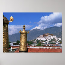 Potala Palace in Lhasa, Tibet taken from Posters