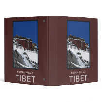 Potala Palace Lhasa Tibet 3 Ring Binders