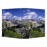 Potala Palace on mountain range from aher binders