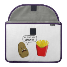 potato and fries MacBook pro sleeves