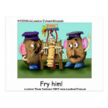 Potato Criminals Funny Mugs Tees Cards & Gifts postcards