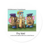 Potato Criminals Funny Mugs Tees Cards & Gifts stickers