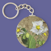 Potato Flower keychains