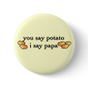 Potato Papa buttons by smallhandsdesigns Potato Papa buttons