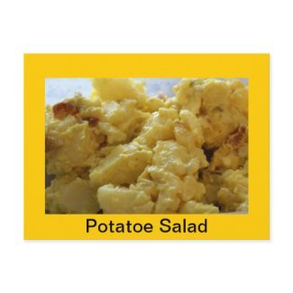 Potato Salad Recipe postcard
