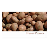 Potatoes business card