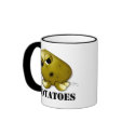 Potatoes mugs by Paintedlynx Potatoes mugs
