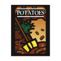 Potatoes Postcards