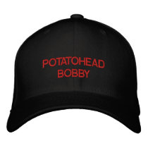 POTATOHEAD  BOBBY EMBROIDERED BASEBALL CAPS