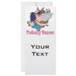 potbelly pig belly dancer funny piggy custom rack cards