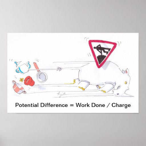 potential-difference-definition-poster-zazzle