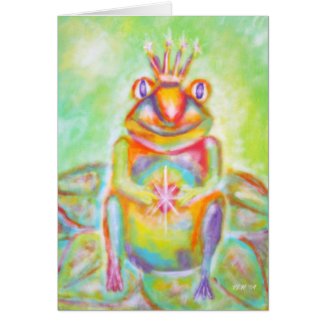 "Potential" Frog Prince Art Card