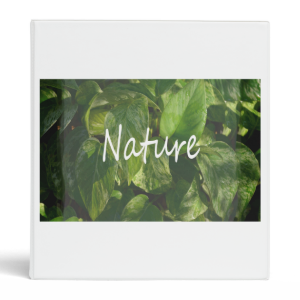 pothos background nature word vinyl binder