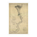 Potomac River Map Washington DC - 1864 posters by gwester Potomac River Map Washington DC - 1864 posters