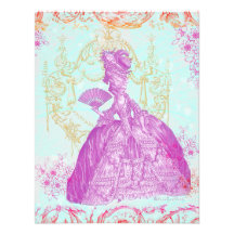 Potpourri de Marie Antoinette Custom Invitation