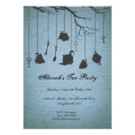 Pots & Cups & Keys Unbirthday Birthday Tea Party Card