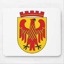 Potsdam Coat of Arms Mousepad by FlagTshirts Potsdam Coat of Arms Mousepad