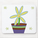 Potted Daisy Mouse Mat