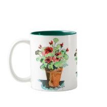 Potted Geranium Mug