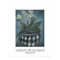 Potted Orchid posters