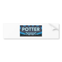 Potter Marquee bumper stickers