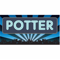 Potter Marquee photo sculptures by itsallhot Potter Marquee photo sculptures