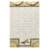 Potter Wasp Tan Lined Stationery Paper