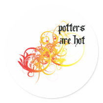Potters Are Hot stickers