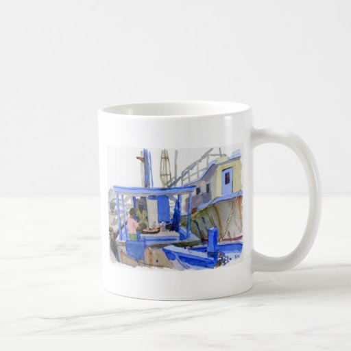 Potters Fish Boat mug