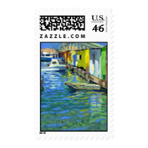 Potters Fish Market postage stamp