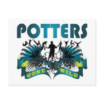 Potters Gone Wild postcards by busybrain Potters Gone Wild postcards