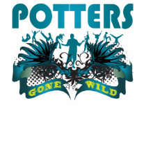 Potters Gone Wild t-shirts by busybrain Potters Gone Wild t-shirts