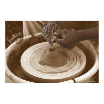 Potter's Hands posters