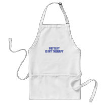 Pottery is my therapy aprons by dustin1175 Pottery is my therapy aprons
