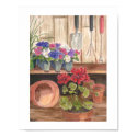 Potting Bench posters by Dot_Art Potting Bench posters
