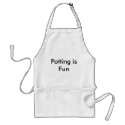 Potting is Fun apron