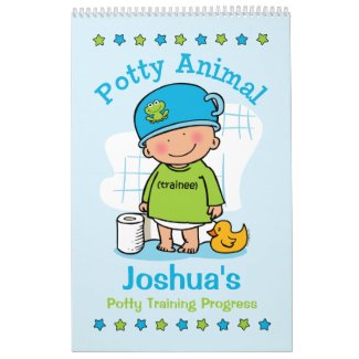 Boy Potty Training Calendar