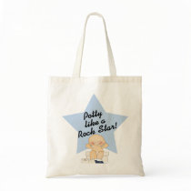Potty Like A Rock Star Tote Bags