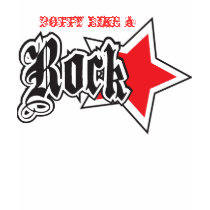 POTTY LIKE A ROCK STAR BLACK KIDS T-SHIRT by kimfranzese POTTY LIKE A ROCK STAR BLACK KIDS T-SHIRT