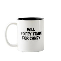 Potty Train for Candy mugs