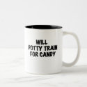 Potty Train for Candy mugs by toddlersplace Potty Train for Candy mugs