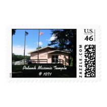 Potunk Masonic Temple # 1071 Stamp