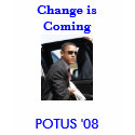 POTUS '08, Change is Coming t-shirts by JustCounting POTUS '08, Change is Coming t-shirts