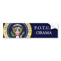 POTUS OBAMA bumper stickers